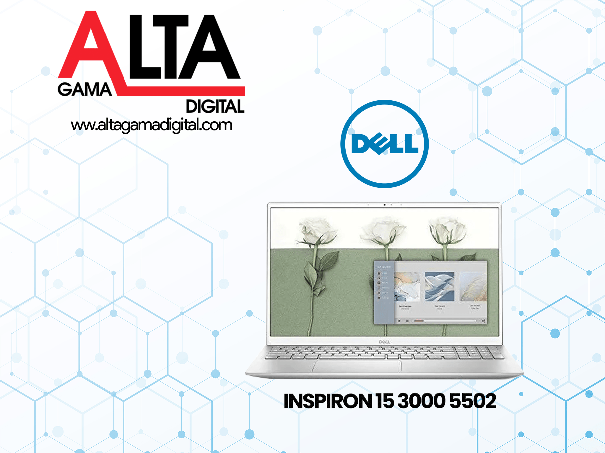 DELL INSPIRON 15 5000 - INTEL CORE I7 1165G7 - 512 GB SSD - 8GB DDR4 - 15,6