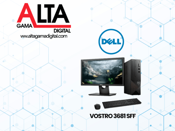PC DELL VOSTRO 3681 SFF - INTEL CORE I3 10100 - 1 TERA - DDR4 4GB