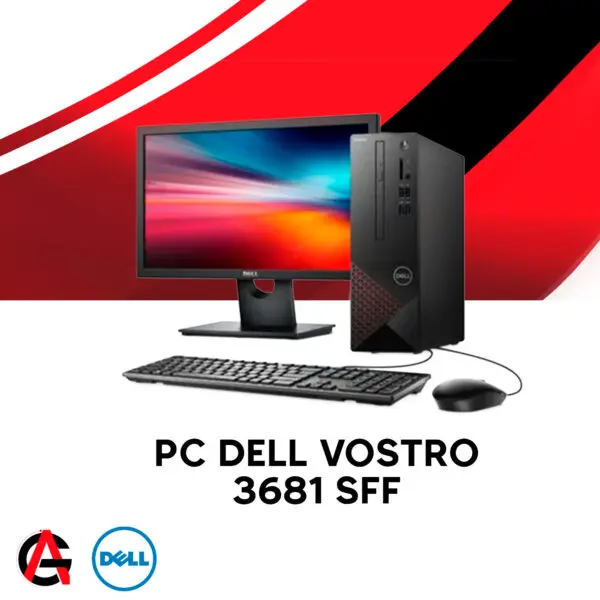 Vostro 0 Dell Core | Desktop i3 Intel i3-10100 Computer 10th 8GB 