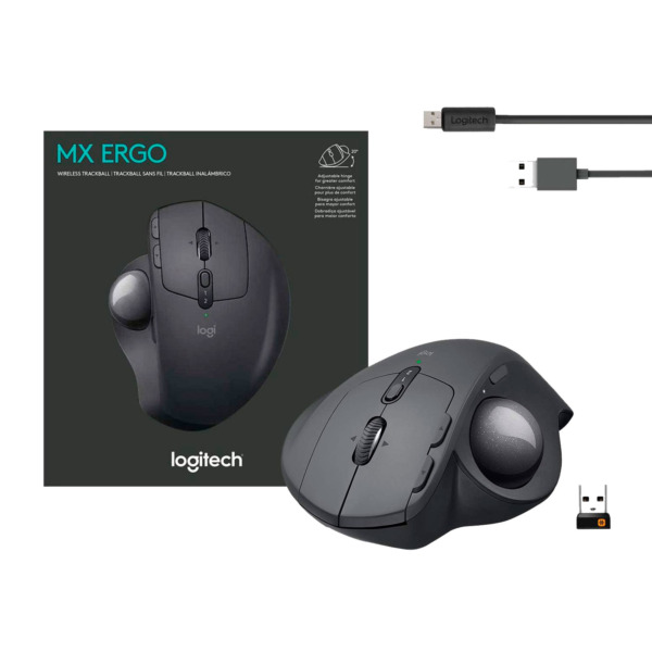 Ratón Bluetooth Trackball, mouse ergonómico Colombia
